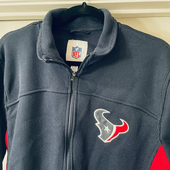 NFL Men's Houston Texans Knit Jacket Size Large NWT - Picture 12 of 14